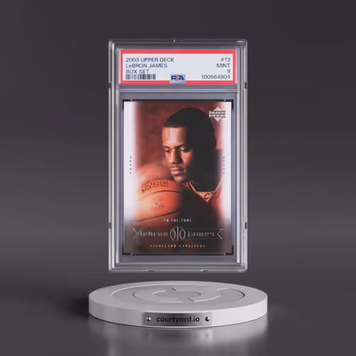 2003 Upper Deck Lebron James Box Set #13 LeBron James (PSA 9 MINT)