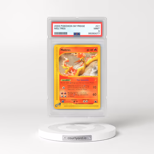2003 Pokémon Skyridge #21 Moltres (PSA 9 MINT)