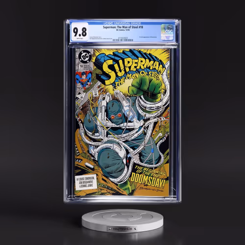 Superman: The Man of Steel #18 CGC 9.8 White Pages (DC Comics, 12/92) - Universal