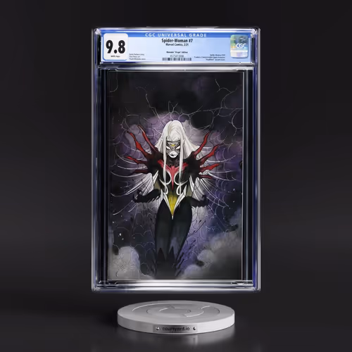 Spider-Woman #7 CGC 9.8 White Pages (Marvel Comics, 2/21) - Universal Momoko "Virgin" Edition