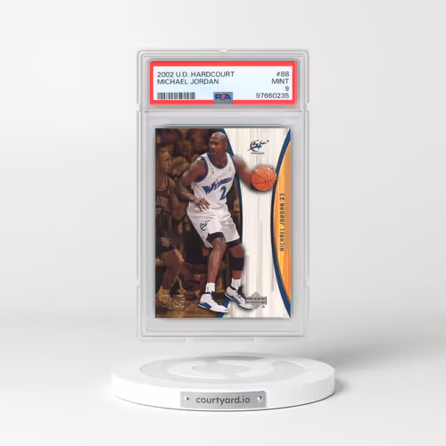 2002 Upper Deck Hardcourt #88 Michael Jordan (PSA 9 MINT)