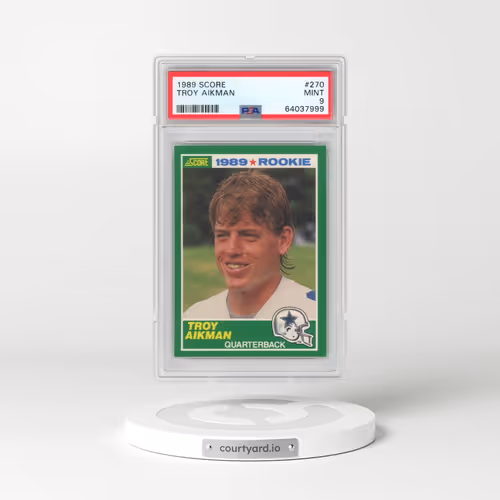 1989 Score #270 Troy Aikman (PSA 9 MINT)