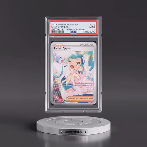 2024 Pokémon Ssp EN-Surging Sparks #246 Lisia's Appeal - Special Illustration Rare (PSA 9 MINT)