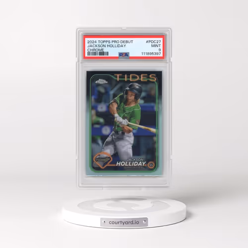 2024 Topps Pro Debut #PDC27 Jackson Holliday - Chrome (PSA 9 MINT)