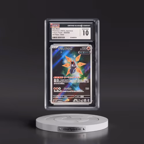 2023 Future Flash #069/066 Iron Moth - Art Rare Holo (CGC 10 GEM MINT)