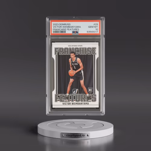 2023 Panini Donruss Franchise Features #29 Victor Wembanyama (PSA 10 GEM MINT)