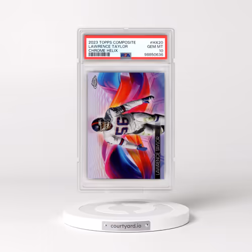 2023 Topps Composite Topps Chrome Helix #HX20 Lawrence Taylor (PSA 10 GEM MINT)
