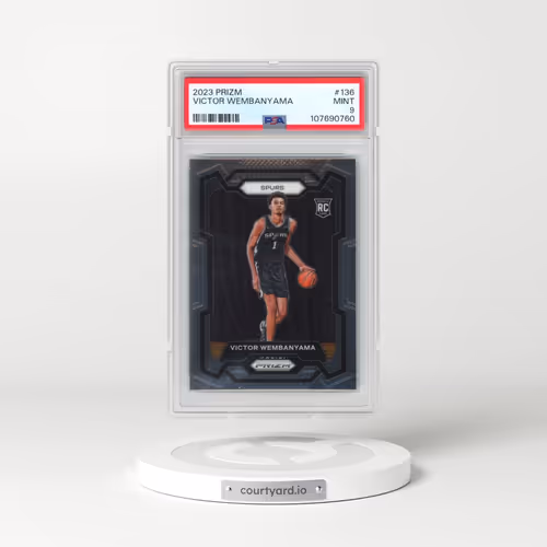 2023 Panini Prizm #136 Victor Wembanyama (PSA 9 MINT)