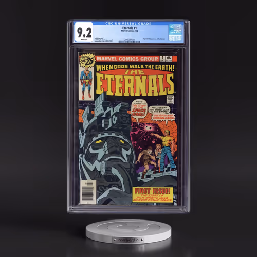 Eternals #1 CGC 9.2 White Pages (Marvel Comics, 7/76) - Universal