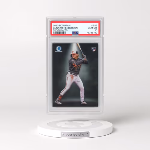 2023 Bowman Spotlights #BS5 Gunnar Henderson (PSA 10 GEM MINT)