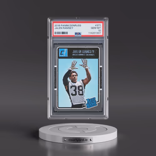 2016 Panini Donruss #371 Jalen Ramsey (PSA 10 GEM MINT)
