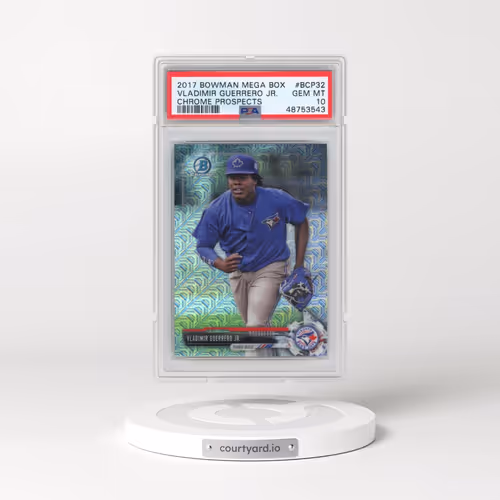 2017 Bowman Mega Box Chrome Prospects #BCP32 Vladimir Guerrero Jr. (PSA 10 GEM MINT)