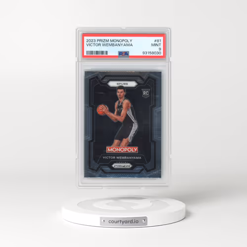 2023 Panini Prizm Monopoly #81 Victor Wembanyama (PSA 9 MINT)