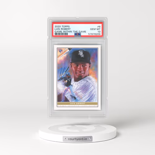 2020 Topps Game Within the Game #6 Luis Robert (PSA 10 GEM MINT)