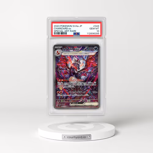 2023 Pokémon Sv4a-Shiny Treasure EX #349 Charizard EX - Holo Special Art Rare (PSA 10 GEM MINT)