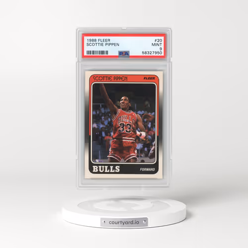 1988 Fleer #20 Scottie Pippen (PSA 9 MINT)