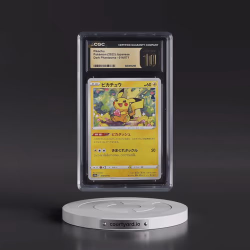 2021 Dark Phantasma #014/071 Pikachu (CGC 10 PRISTINE)