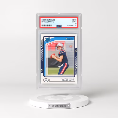 2024 Panini Donruss #379 Drake Maye (PSA 9 MINT)