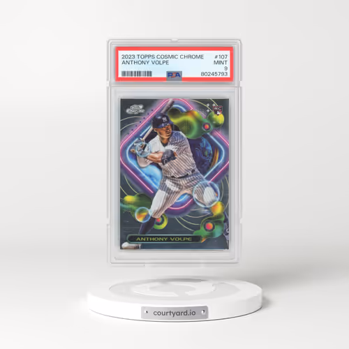 2023 Topps Cosmic Chrome #107 Anthony Volpe (PSA 9 MINT)