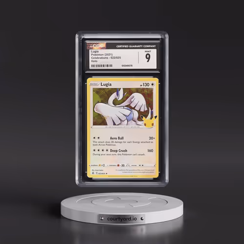 2021 Celebrations #022/025 Lugia - Holo (CGC 9 MINT)
