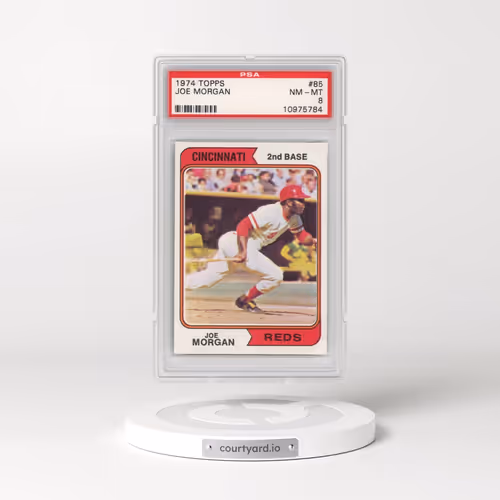1974 Topps #85 Joe Morgan (PSA 8 NM-MT)