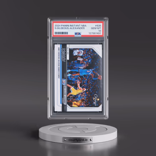 2024 Panini Instant NBA #635 Shai Gilgeous-Alexander (PSA 10 GEM MINT)