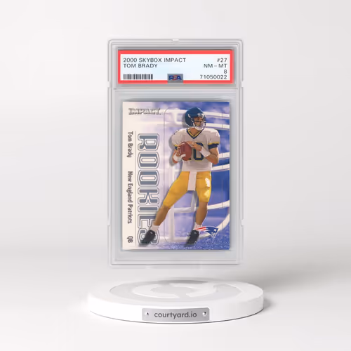 2000 Skybox Impact #27 Tom Brady (PSA 8 NM-MT)
