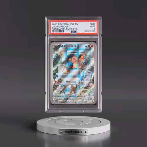 2023 Pokémon Svp EN-SV Black Star Promo #044 Charmander - Obsidian Flames Elite Trainer Box (PSA 9 M
