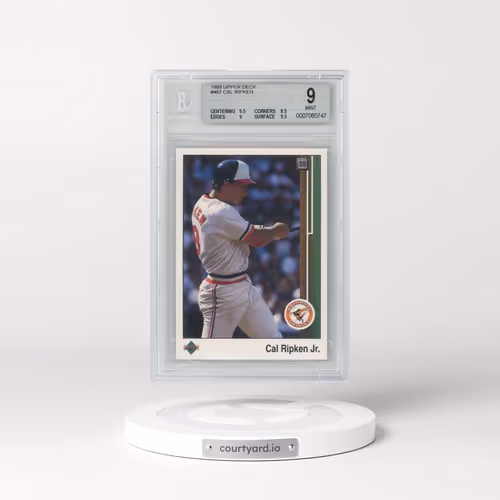1989 Upper Deck #467 Cal Ripken Jr. (BGS 9 MINT)