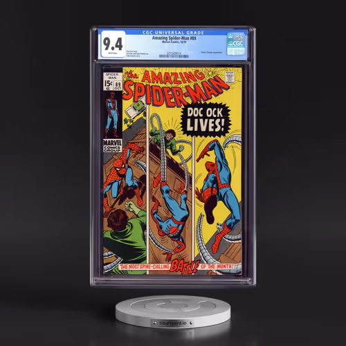 Amazing Spider-Man #89 CGC 9.4 White Pages (Marvel Comics, 10/70)