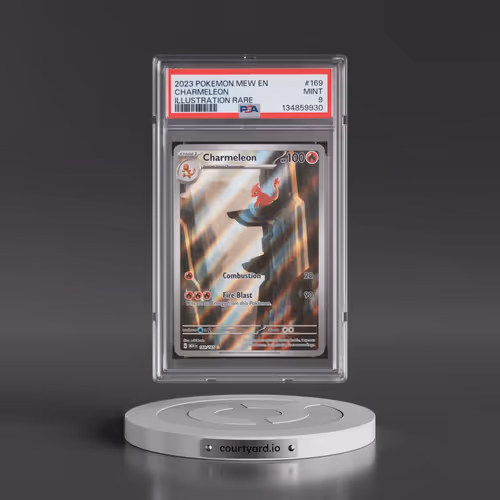 2023 Pokémon Mew EN-151 #169 Charmeleon - Illustration Rare (PSA 9 MINT)