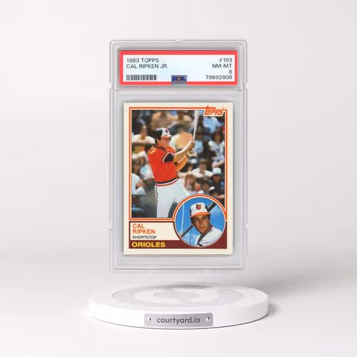 1983 Topps #163 Cal Ripken Jr. (PSA 8 NM-MT)
