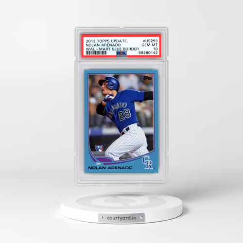 2013 Topps Update #US259 Nolan Arenado - Wal-Mart Blue Border (PSA 10 GEM MINT)