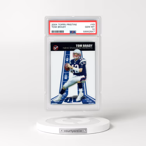 2004 Topps Pristine #49 Tom Brady (PSA 10 GEM MINT)