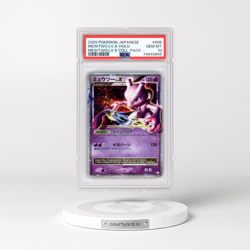 2009 Pokémon Mewtwo LV.X Collection Pack #006 Mewtwo LV.X - Holo (PSA 10 GEM MINT)
