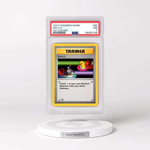 1999 Pokémon Game #95 Switch - 1st Edition (PSA 7 NM)