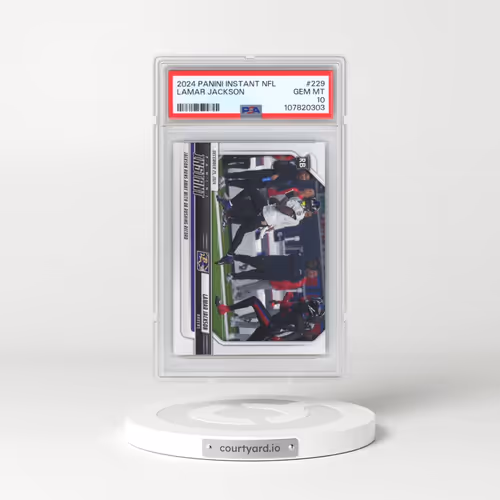2024 Panini Instant NFL #229 Lamar Jackson (PSA 10 GEM MINT)