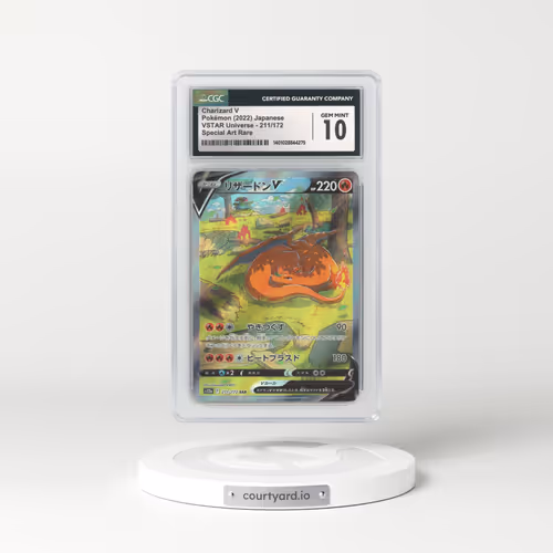 2022 Japanese VSTAR Universe #211 Charizard V - Full Art Holo (CGC 10 GEM MINT)