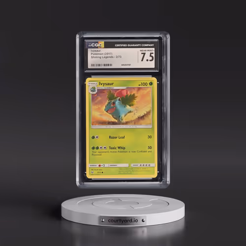 2017 Shining Legends #2/73 Ivysaur (CGC 7.5 NM+)