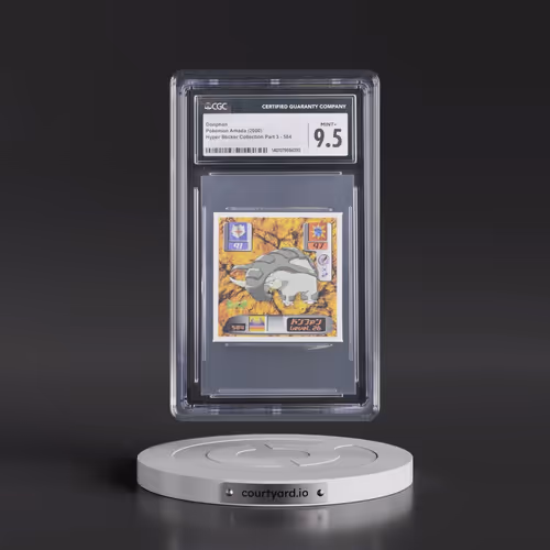 2000 Hyper Sticker Collection Part 3 (2000) #584 Donphan - Holo (CGC 9.5 MINT+)