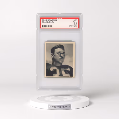 1948 Bowman #80 Bill Dudley (PSA 5.5 EX+)