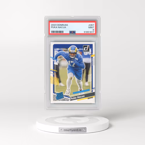 2023 Panini Donruss #357 Puka Nacua (PSA 9 MINT)
