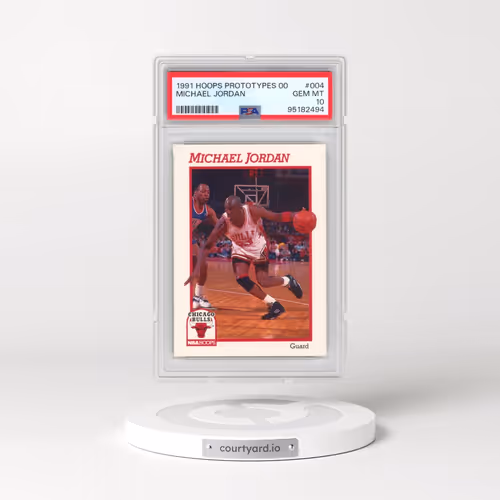 1991 Hoops Prototypes 00 #004 Michael Jordan (PSA 10 GEM MINT)