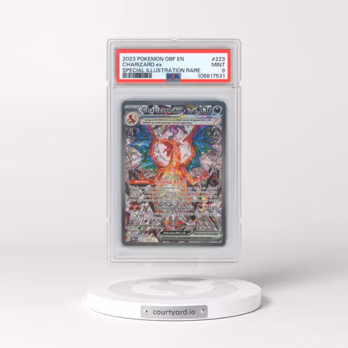 2023 Pokémon Obf EN-Obsidian Flames #223 Charizard EX - Holo Special Illustration Rare (PSA 9 MINT)