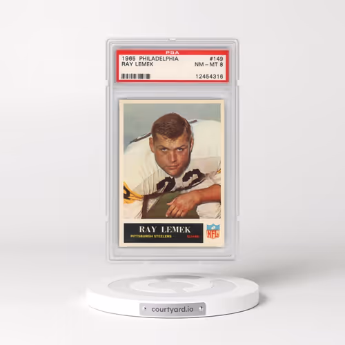 1965 Philadelphia #149 Ray Lemek (PSA 8 NM-MT)