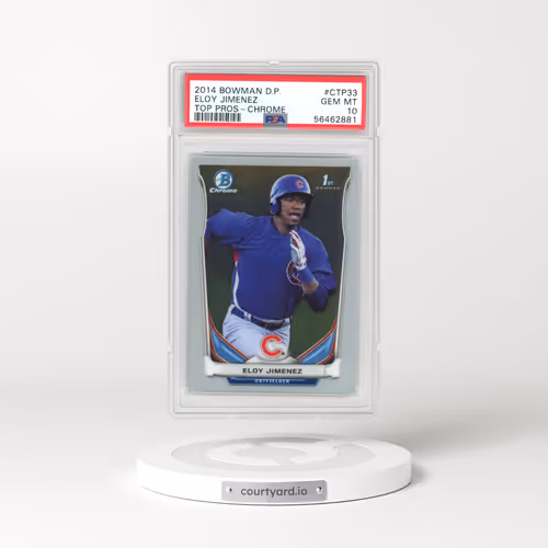 2014 Bowman Draft Picks Top Prospects #CTP33 Eloy Jimenez - Chrome (PSA 10 GEM MINT)
