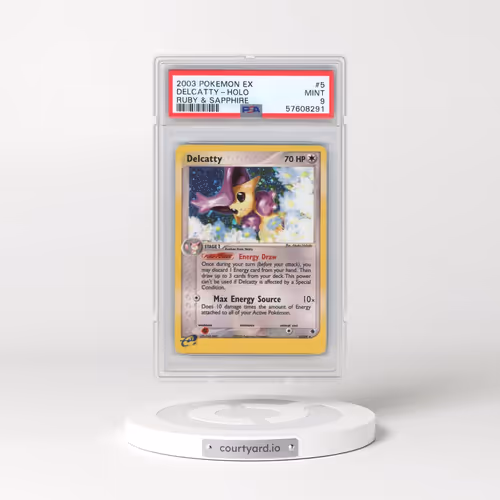 2003 Pokémon EX Ruby & Sapphire #5 Delcatty - Holo (PSA 9 MINT)