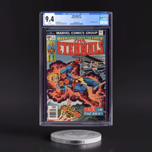 Eternals #3 CGC 9.4 White Pages (Marvel Comics, 9/76) - Universal