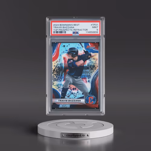 2024 Bowman's Best Top Prospects #TP21 Travis Bazzana - Refractor (PSA 9 MINT)