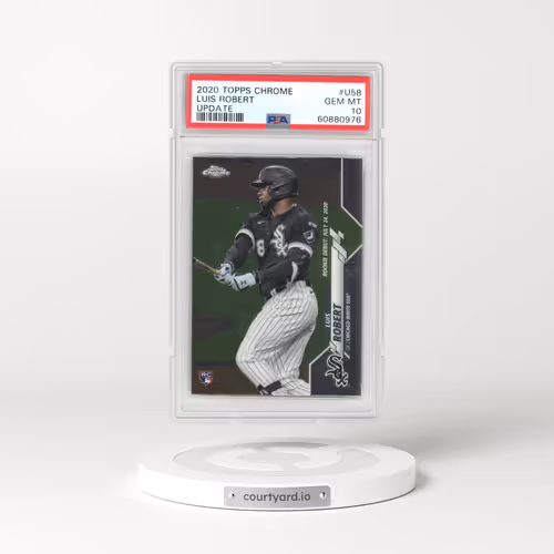 2020 Topps Chrome Update #U58 Luis Robert (PSA 10 GEM MINT)